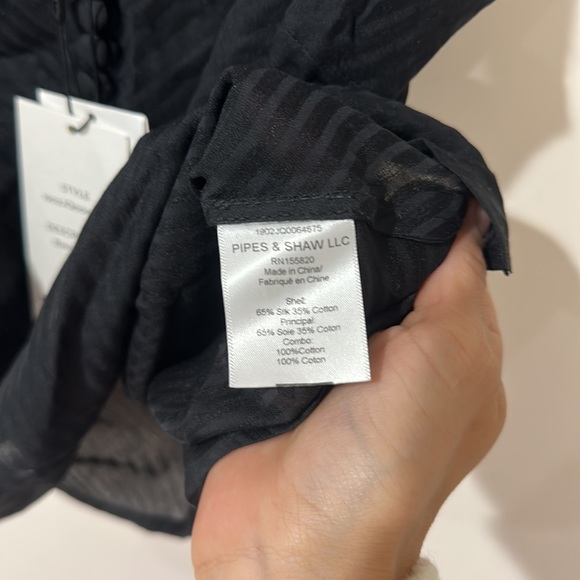 NEW • Veronica Beard • Women’s Bimini Tank Top Crochet Lace Print at the top Sm - Picture 4 of 4